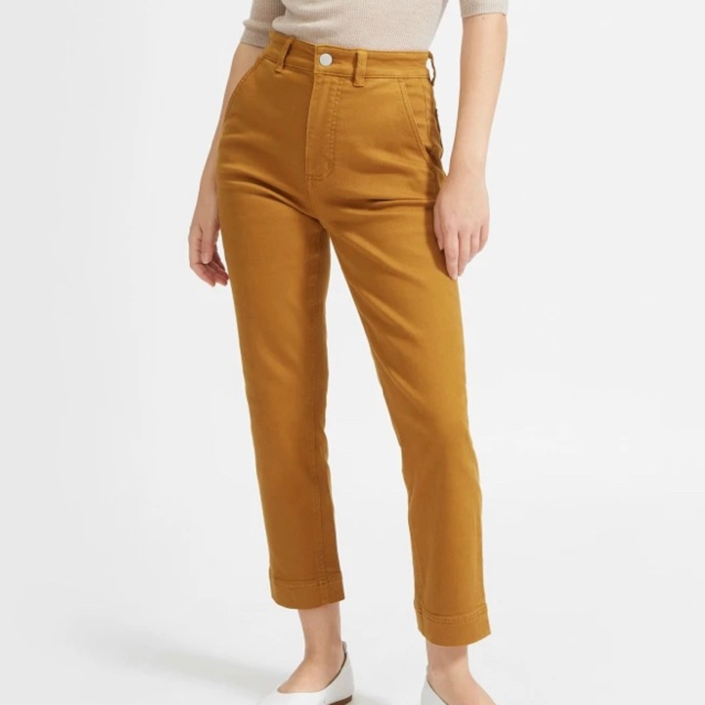 NWT Everlane Slim Leg Crop